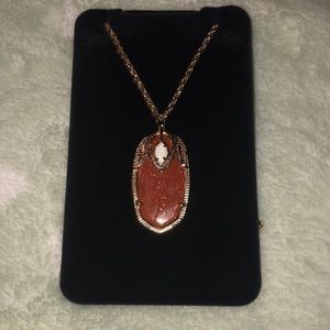 Kendra Scott Orange Pendant